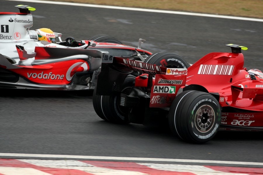 21 ottobre 2007, Kimi vince l'ultimo mondiale Ferrari