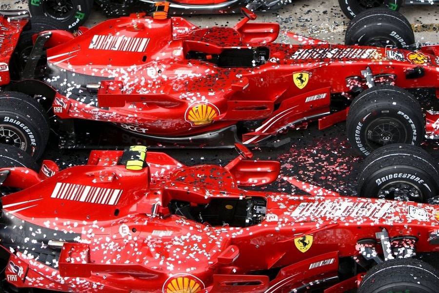21 ottobre 2007, Kimi vince l'ultimo mondiale Ferrari