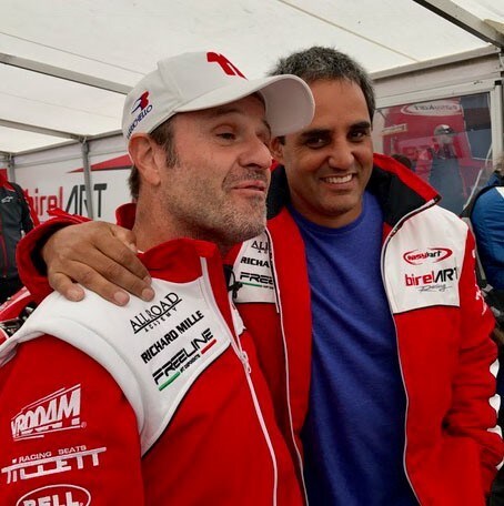 Montoya, Trulli, Barrichello: la vecchia F1 si ritrova in kart a Lonato