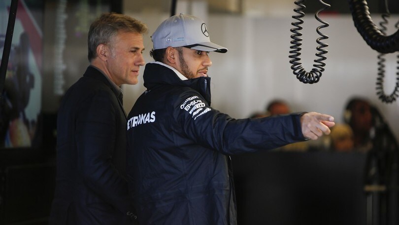 Formula 1 Usa, Chris Waltz nel box di Hamilton