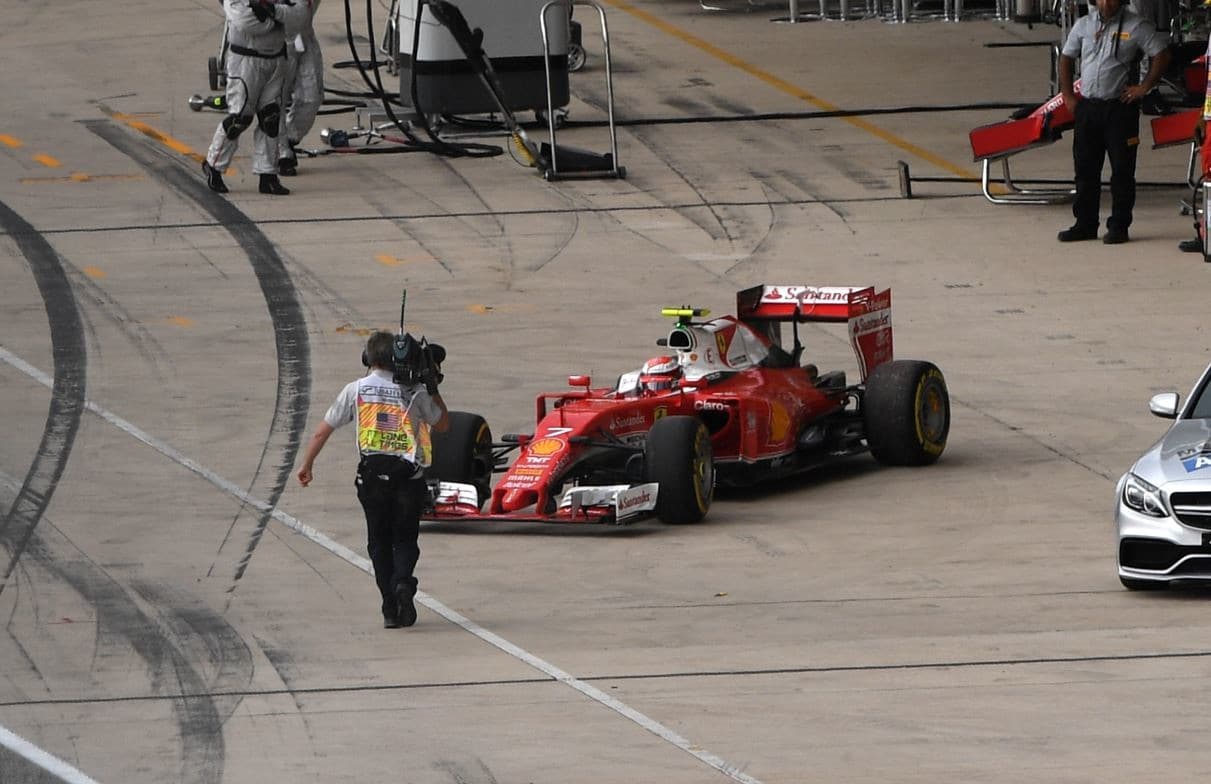 Formula 1 USA, Raikkonen si ritira e la Ferrari viene multata