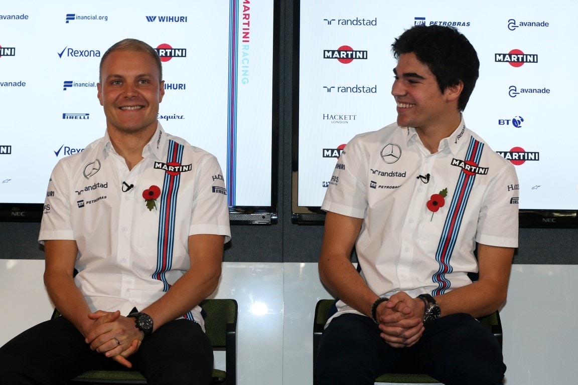 Formula 1 2017, Williams ufficializza Bottas e Stroll