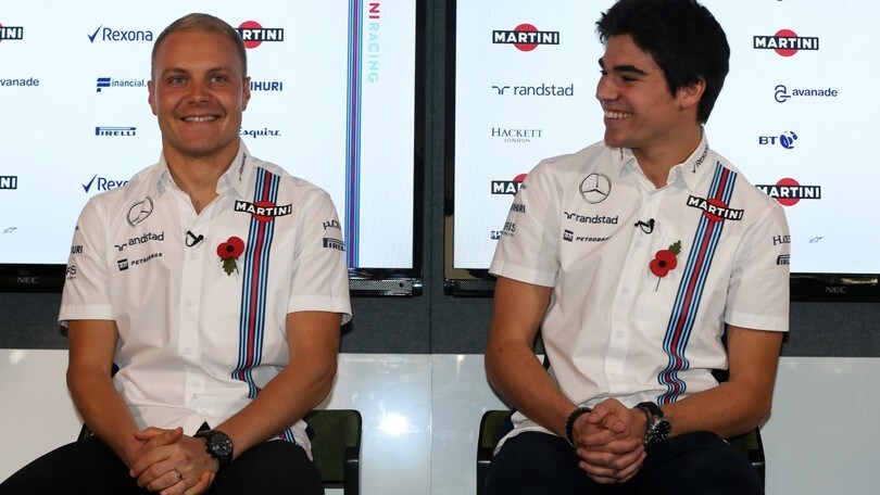 Formula 1 2017, Williams ufficializza Bottas e Stroll
