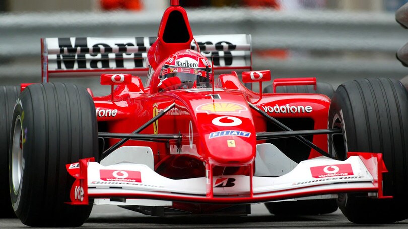 Le F1 più vincenti della storia: la Ferrari F2002