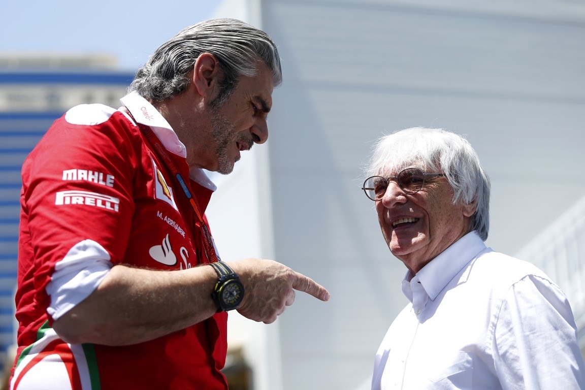Ecclestone: "Non invidio Arrivabene. Ferrari spero si riorganizzi"