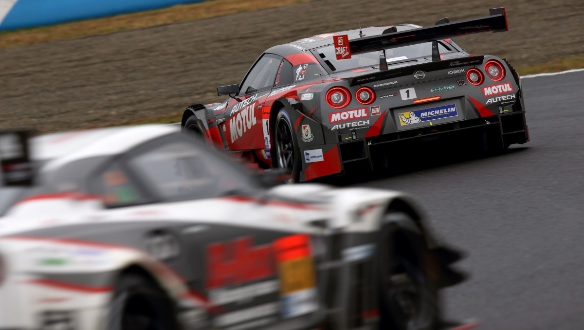 Super GT Motegi, Caldarelli e Quintarelli si sfidano