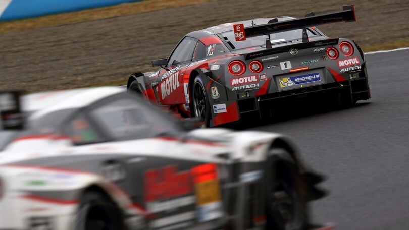 Super GT Motegi, Caldarelli e Quintarelli si sfidano