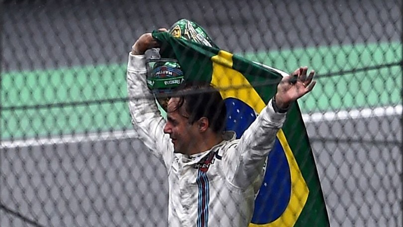 Formula 1 Brasile, Massa: lacrime nella pioggia