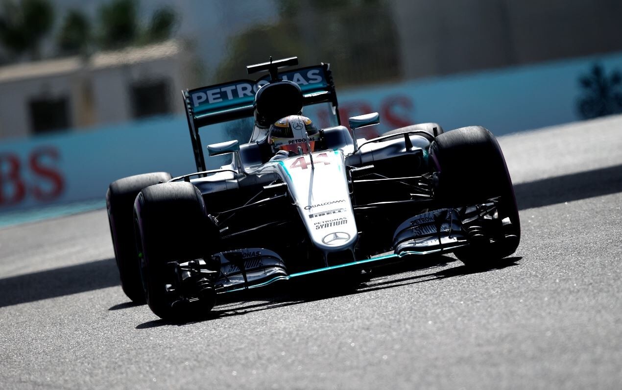 Formula 1 Abu Dhabi: subito Hamilton nelle libere 1