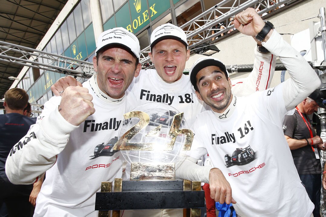 Porsche appieda i due campioni del mondo LMP1!