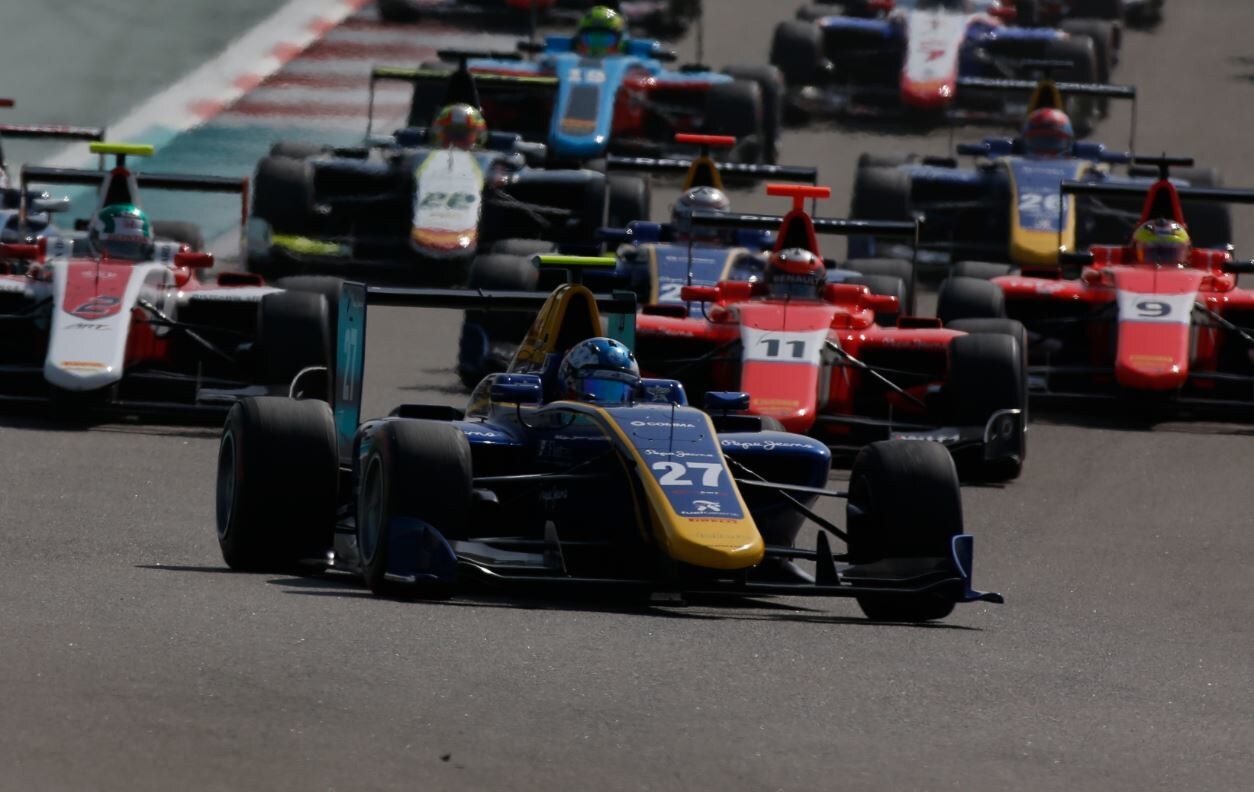 GP3 Abu Dhabi: Hughes, secondo centro stagionale, Fuoco chiude 17°
