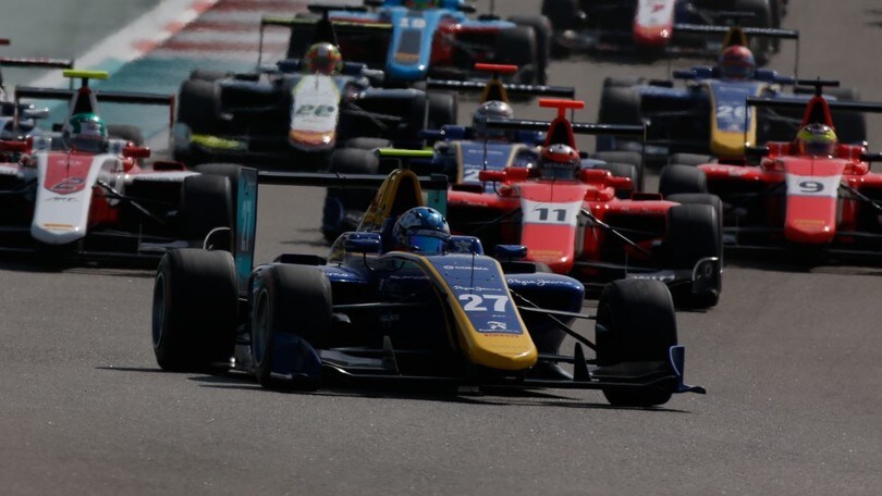 GP3 Abu Dhabi: Hughes, secondo centro stagionale, Fuoco chiude 17°