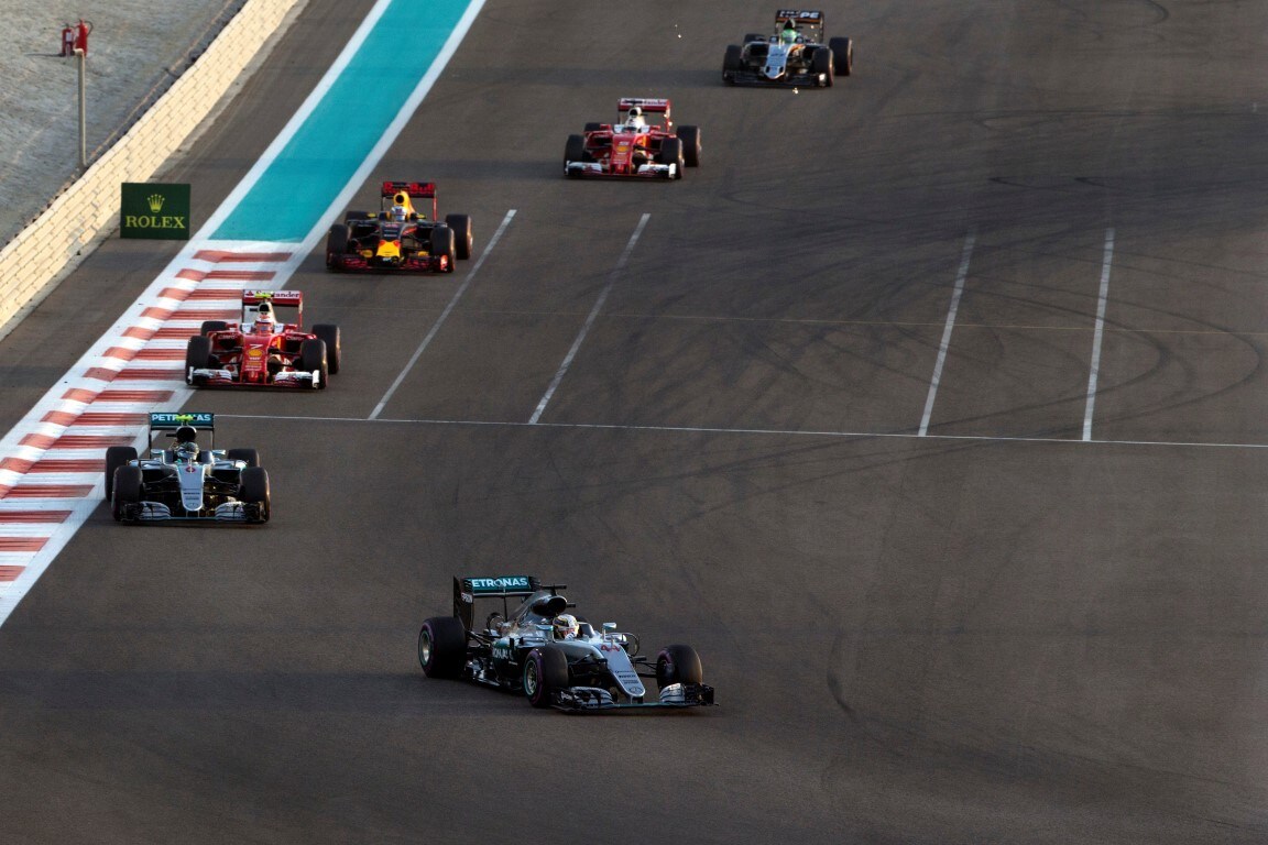 Radiosprint Abu Dhabi, non solo Hamilton