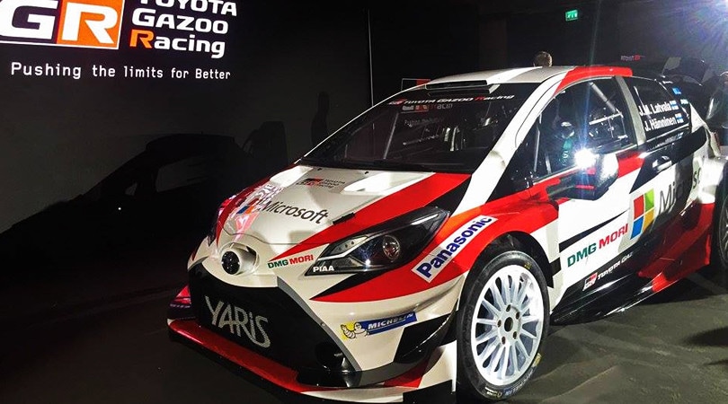 WRC 2017, Toyota lancia il guanto di sfida