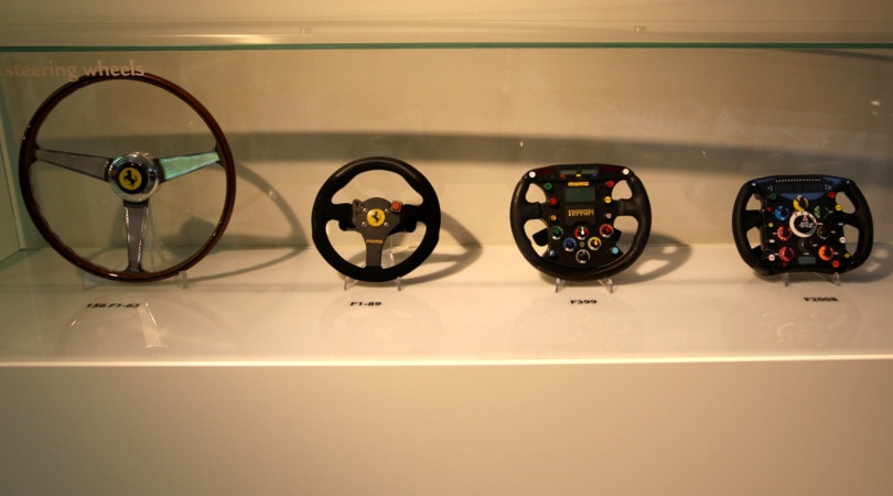 I volanti di Formula 1 dalla “preistoria alla playstation”