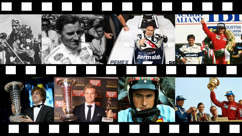 Formula 1, il foto albo d'oro da Farina a Hamilton