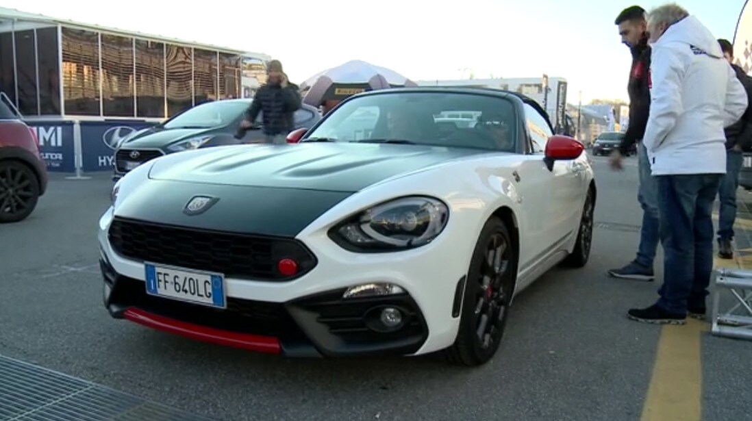 Abarth 124 Rally, lo Scorpione punge il Monza Rally Show