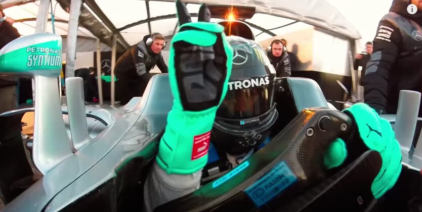 Rosberg e l'ultimo tango sulla sua Mercedes
