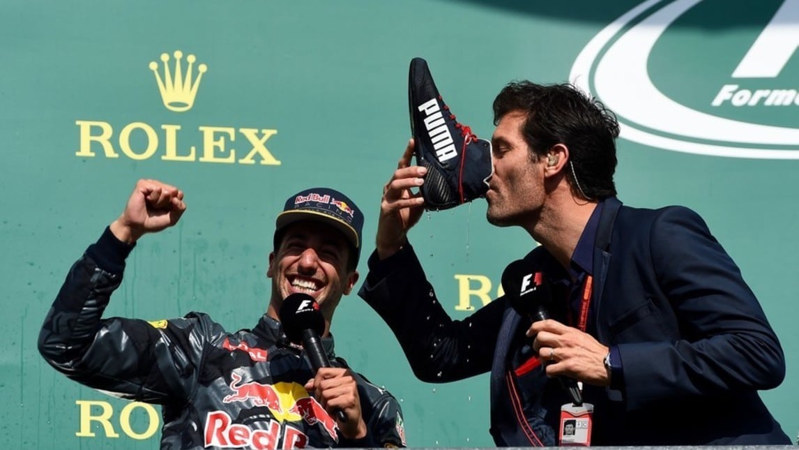 Webber: “Ricciardo pronto per il titolo se ha la macchina”