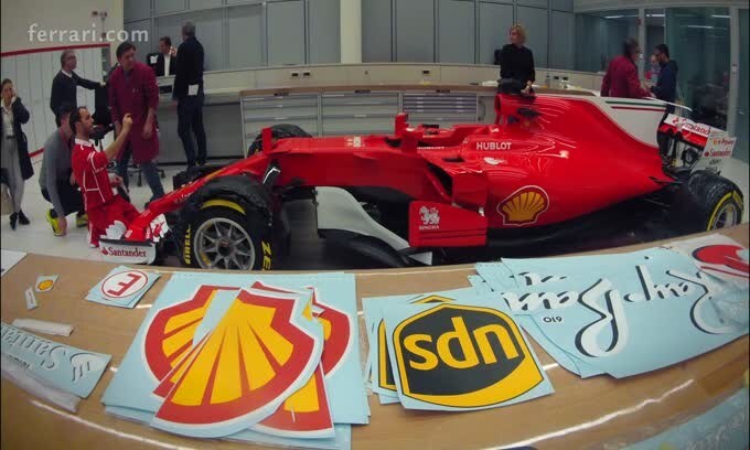 Ferrari SF70H, ultimi ritocchi al trucco per la rossa
