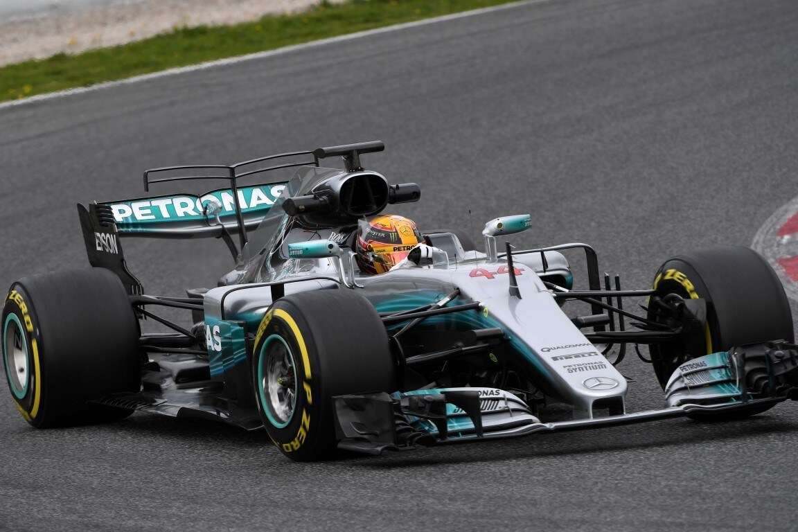 Test Formula 1, pinne e ali catturano gli sguardi