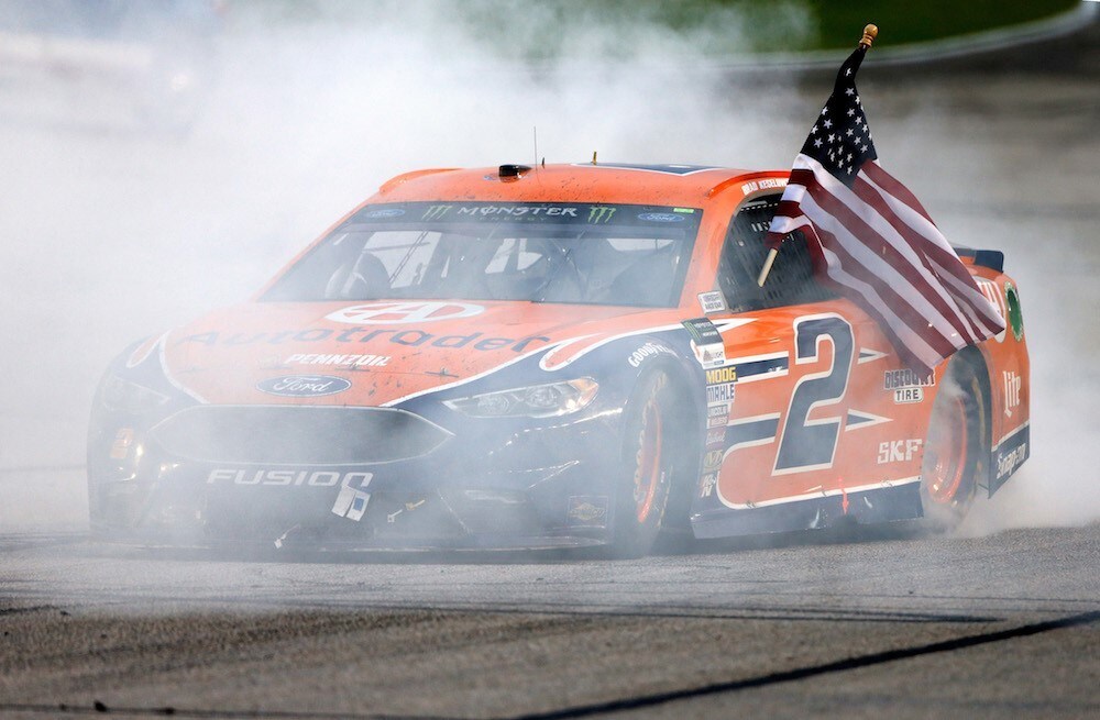 Nascar, Keselowski torna alla vittoria ad Atlanta