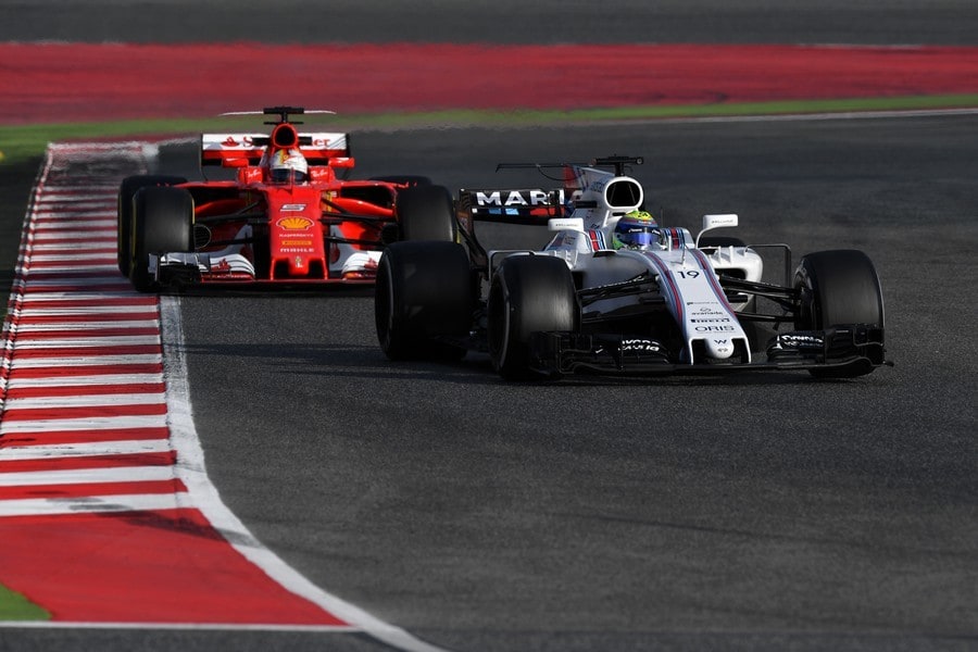 Test Formula 1 Barcellona: Massa protagonista del day5