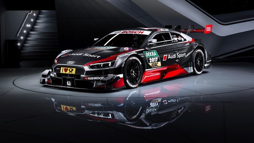 Le forme della nuova Audi RS5 Coupé DTM 2017