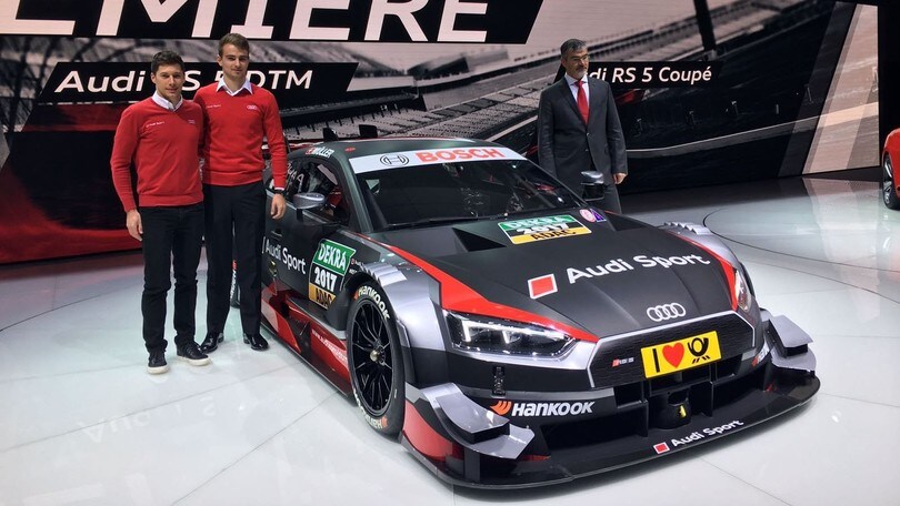 Audi RS5 Coupé, si svela la prima DTM 2017