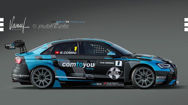 Stefano Comini con Audi punta al terzo titolo TCR