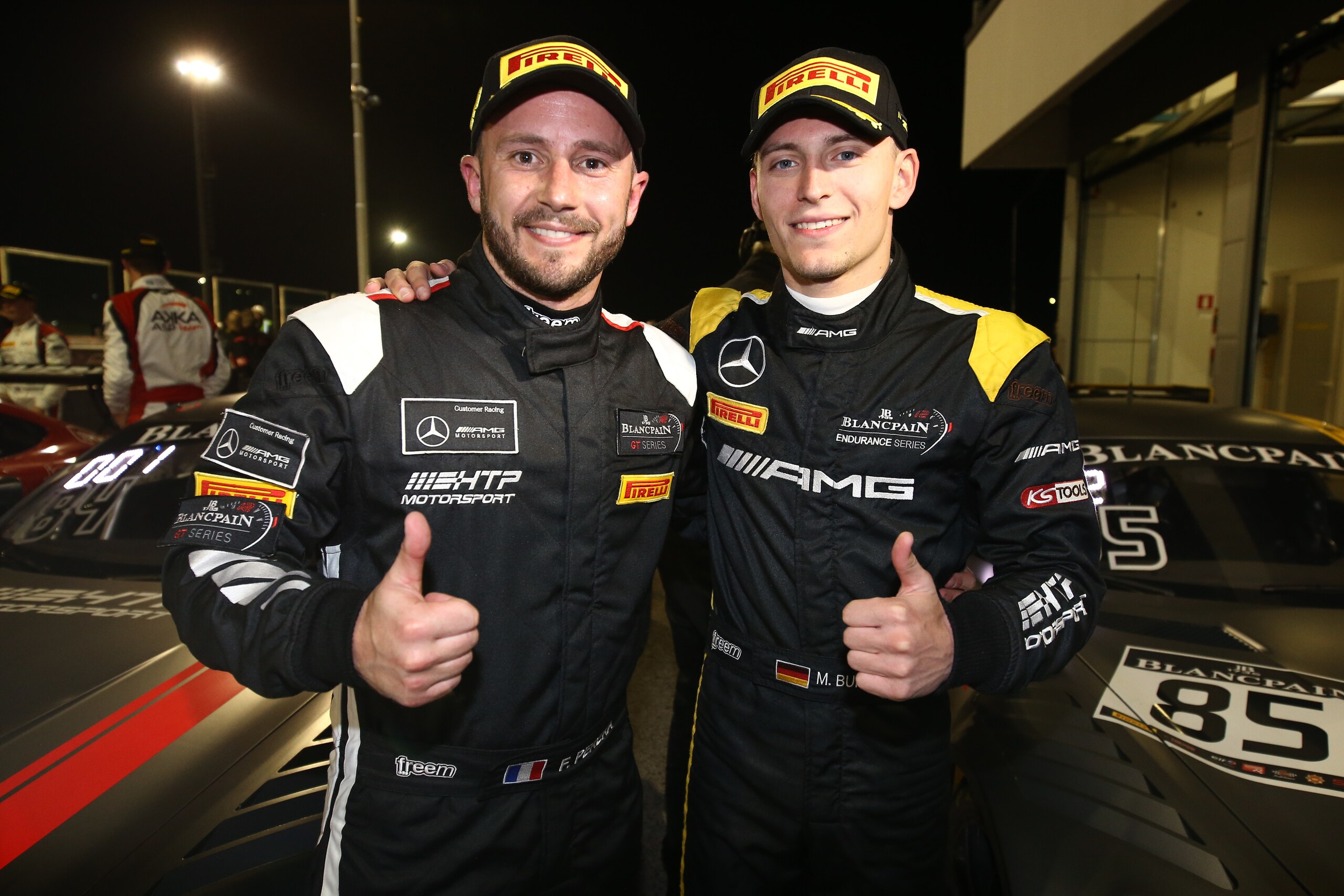 Blancpain GT, a Misano brilla solo la Stella Mercedes