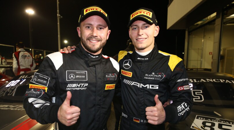 Blancpain GT, a Misano brilla solo la Stella Mercedes