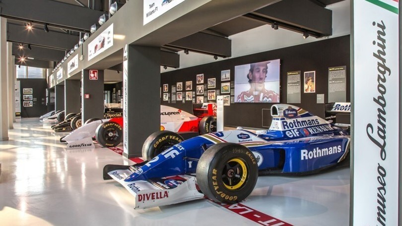 La mostra su Senna al Museo Lamborghini