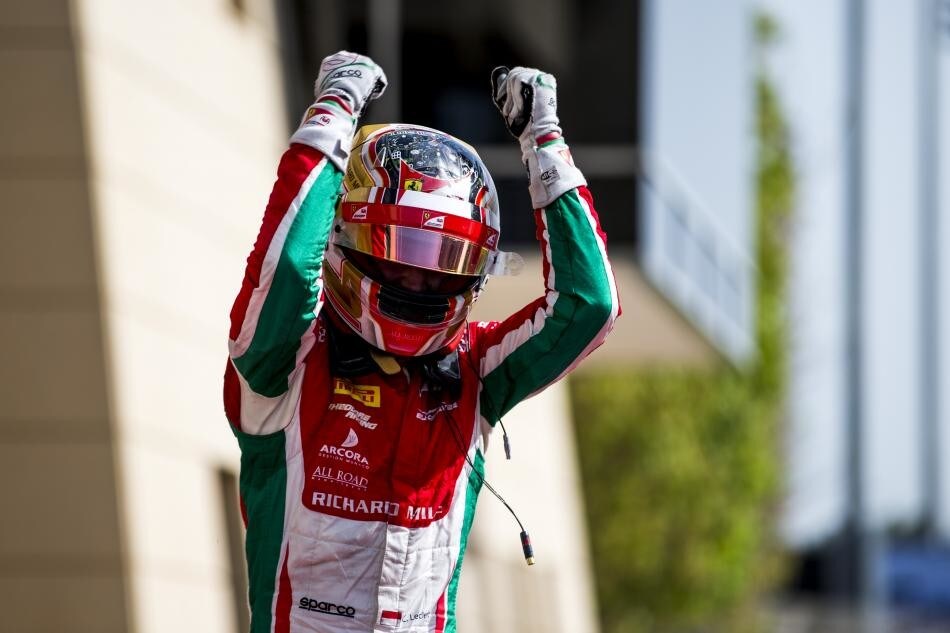 F2 Bahrain, un incredibile Leclerc beffa Ghiotto sul finale