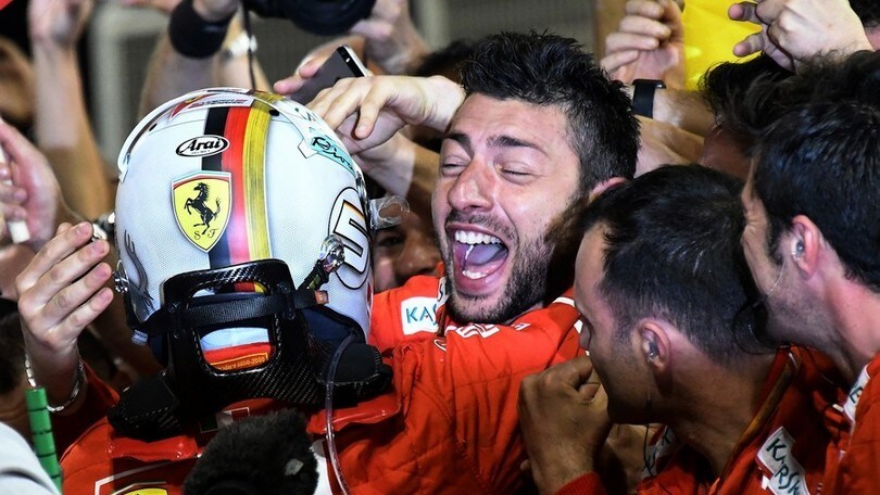 Formula 1 Bahrain, Vettel in trionfo: foto