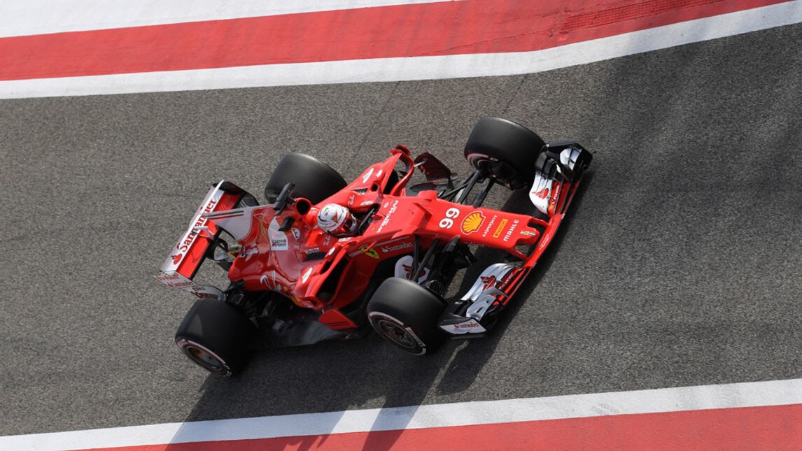 Test F1 Bahrain, Giovinazzi chiude il 1° giorno alle spalle di Hamilton