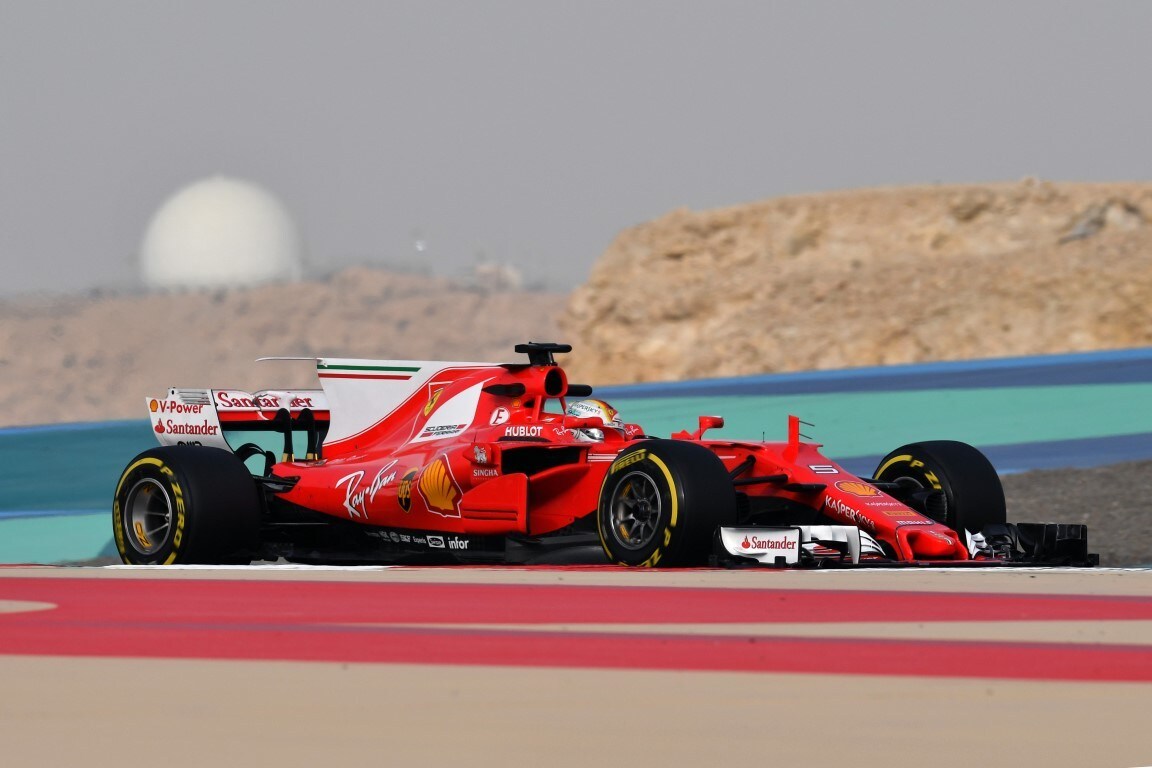 Test Bahrain, Vettel: "Rallentati da un blackout nel box"