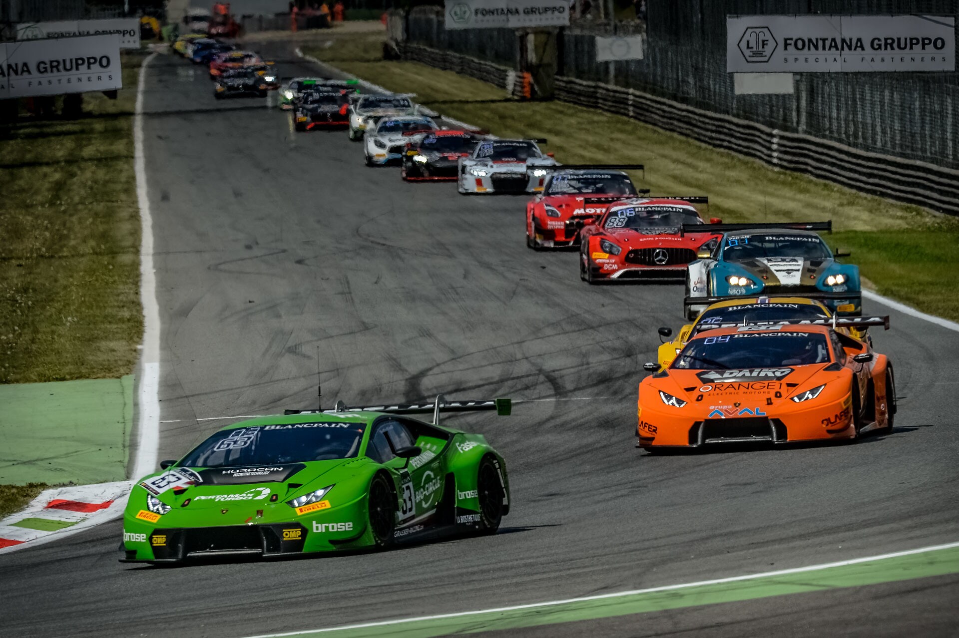 Blancpain GT Series, a Monza si impone la Lamborghini