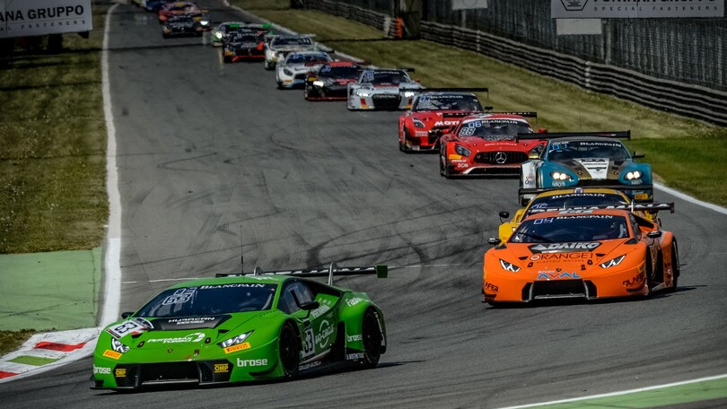 Blancpain GT Series, a Monza si impone la Lamborghini