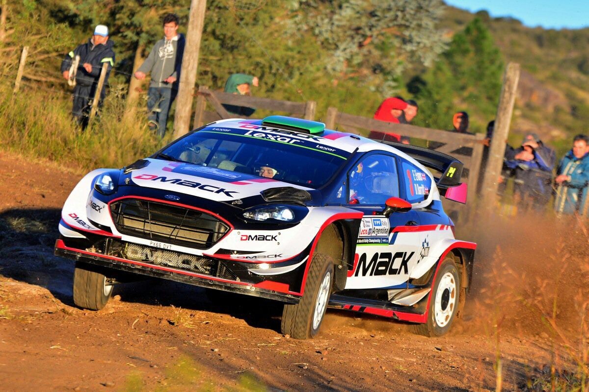 WRC, Evans leader a sopresa del Rally d'Argentina