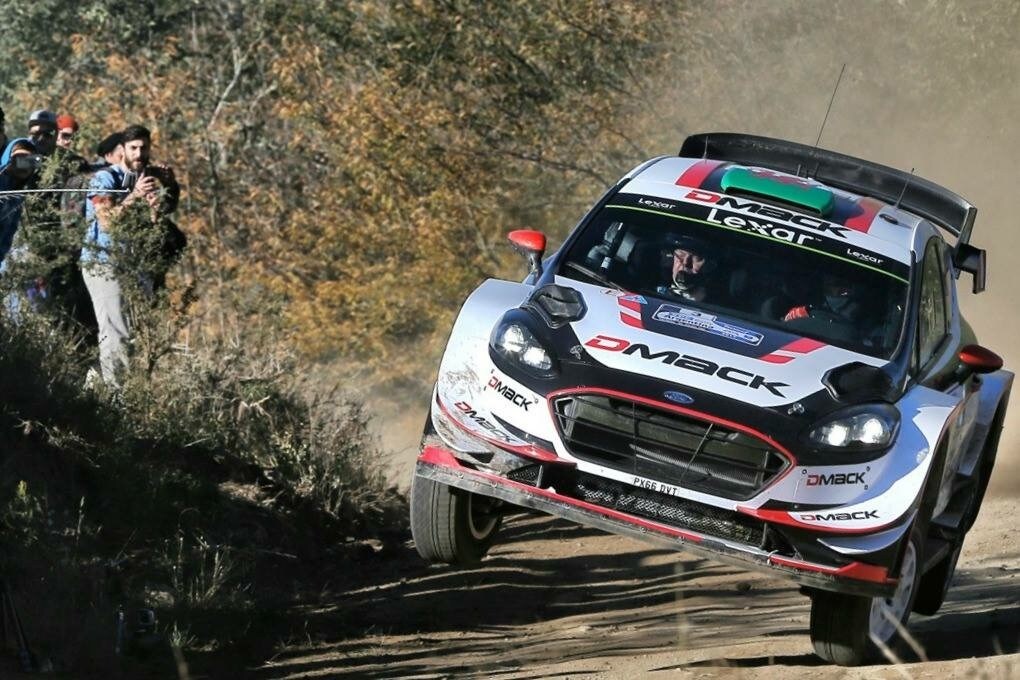 WRC, Evans chiude in testa la prima tappa del Rally Argentina