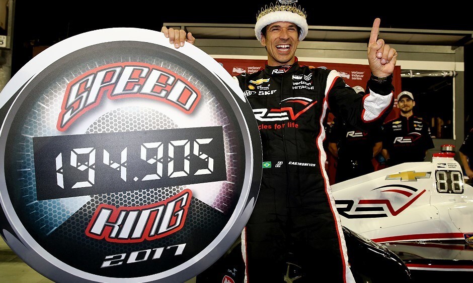 IndyCar, Castroneves in pole a Phoenix