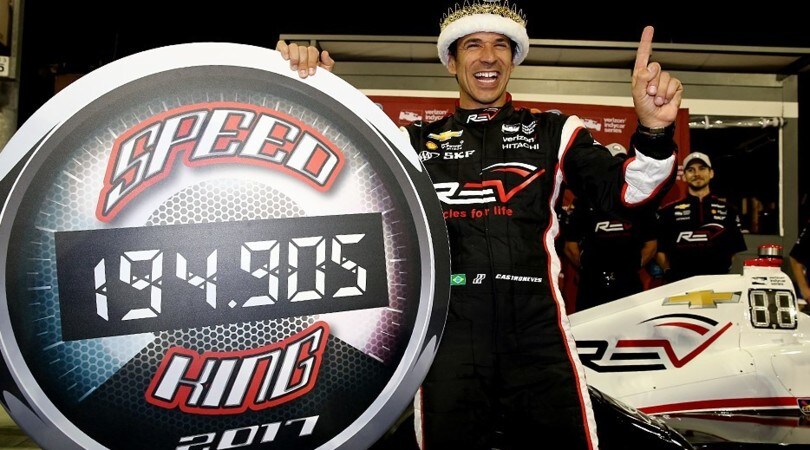 IndyCar, Castroneves in pole a Phoenix