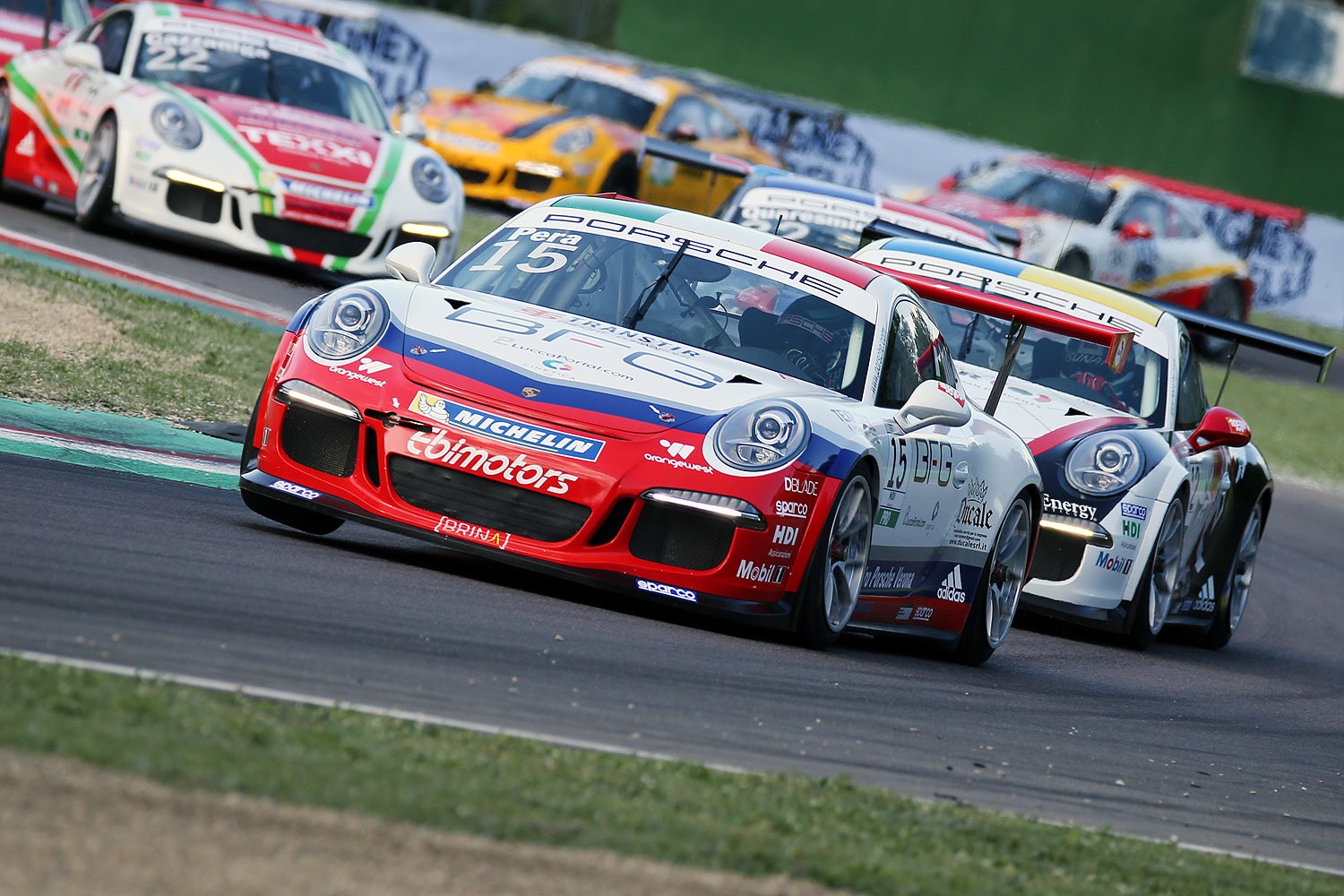 Porsche Carrera Cup Italia, Pera vince gara-1, Fulgenzi gara-2