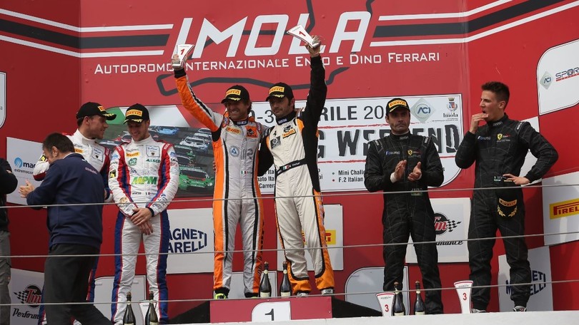 GT Italiano, a Imola vince di nuovo la Ferrari di Venturi-Gai