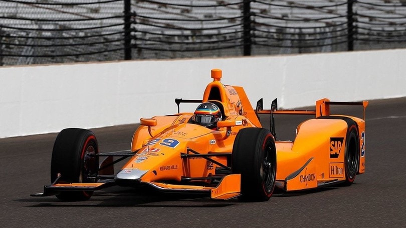 IndyCar, i test di Alonso in diretta streaming