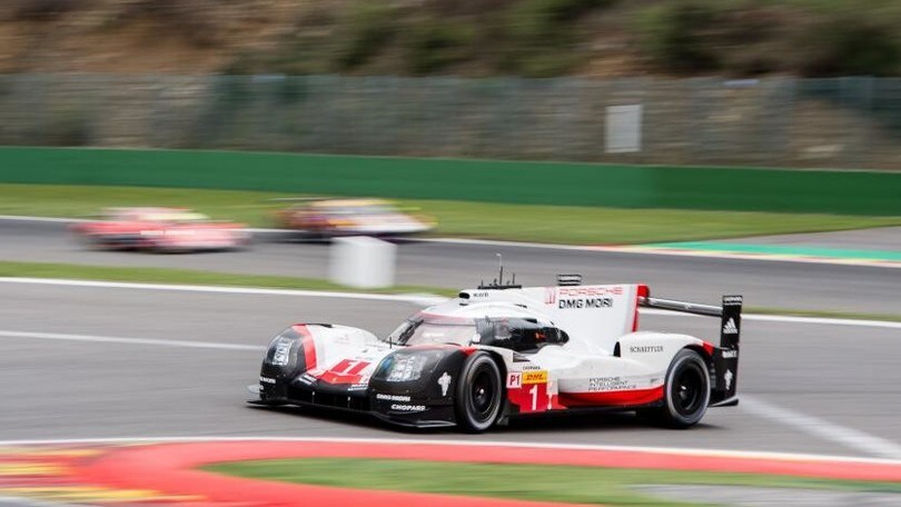 WEC: Porsche in pole alla 6 Ore di Spa