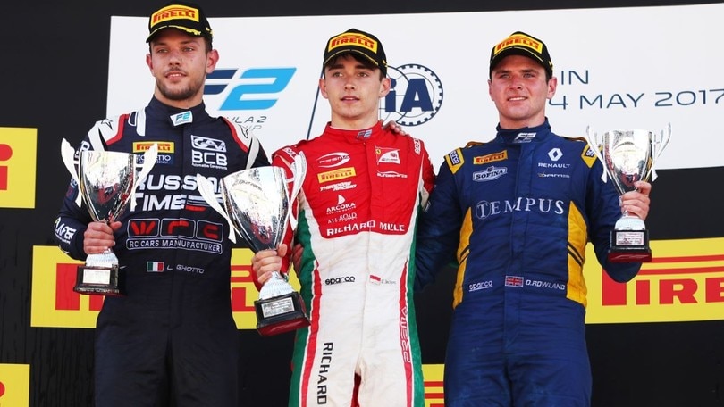 F2 Spagna, Ghiotto nuovamente dietro Leclerc