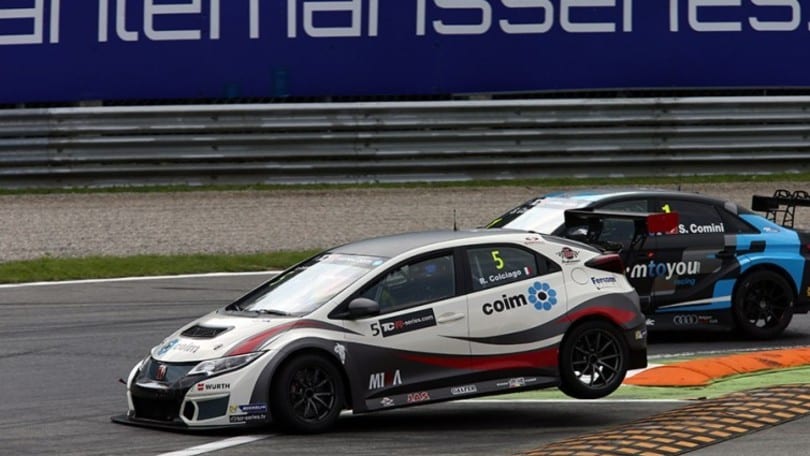 TCR Monza, Comini resiste all’assalto di Colciago