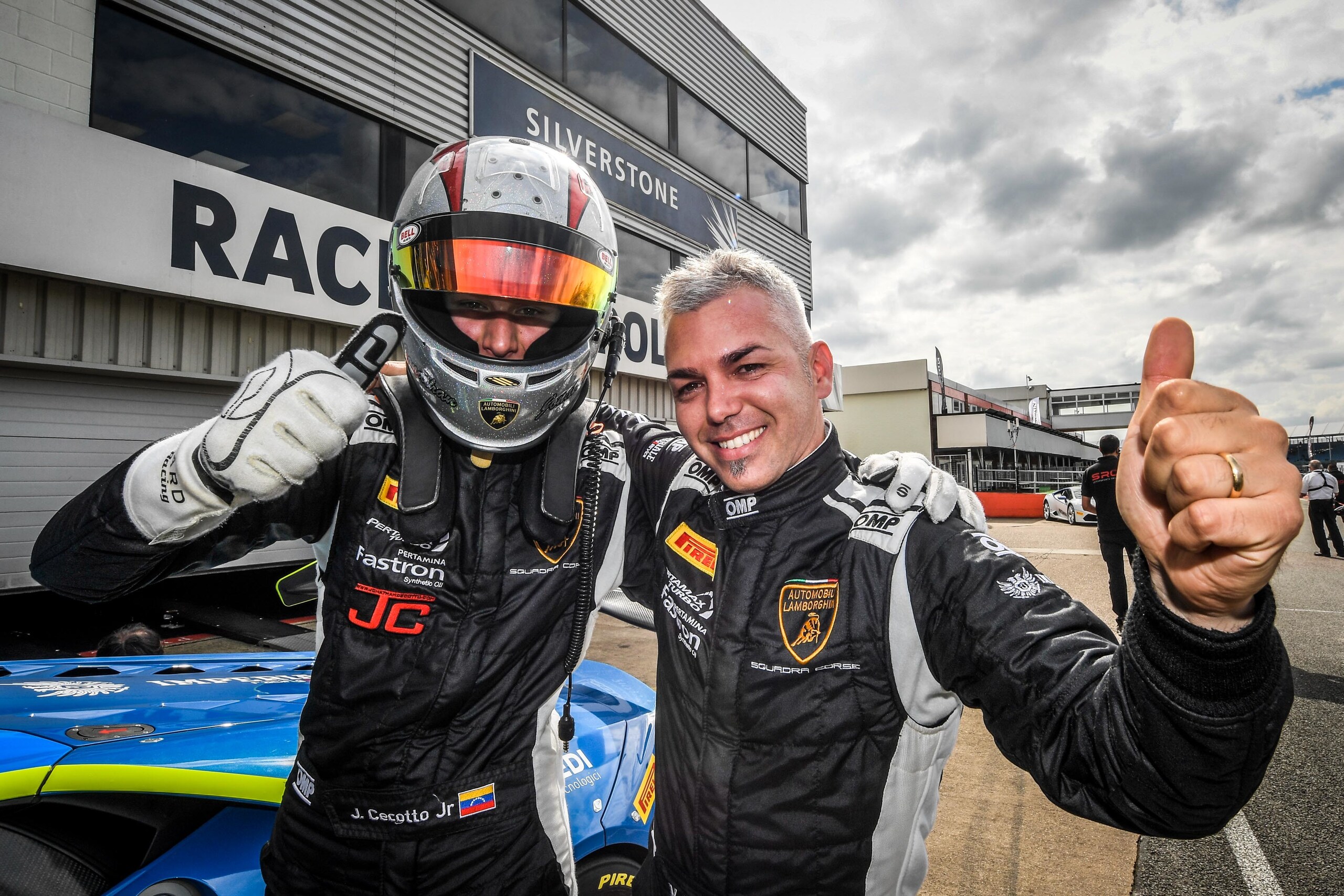 Lamborghini Super Trofeo Europa: a Silverstone doppietta Cecotto-Postiglione